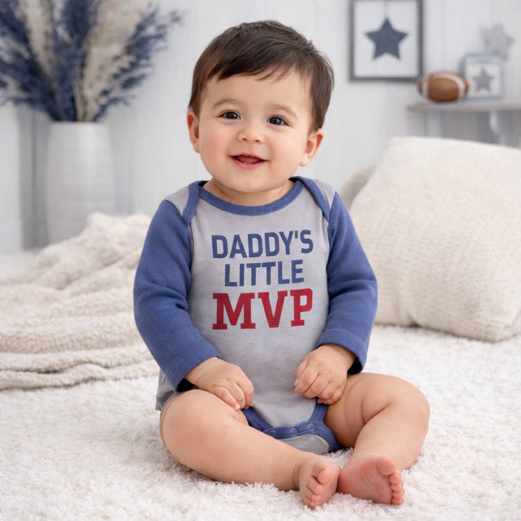 Daddy’s Little MVP Baby Bodysuit