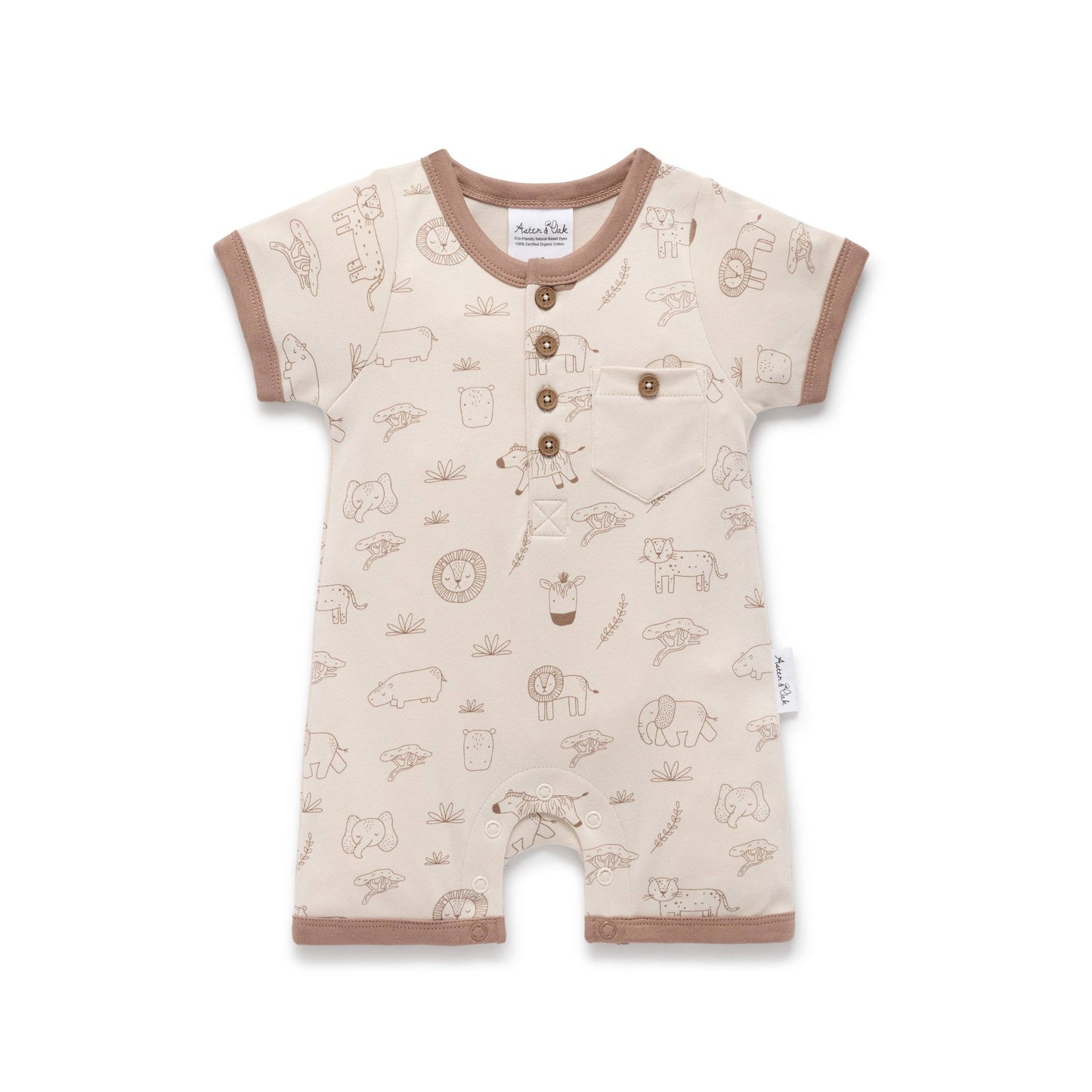Safari Adventure Henley Romper