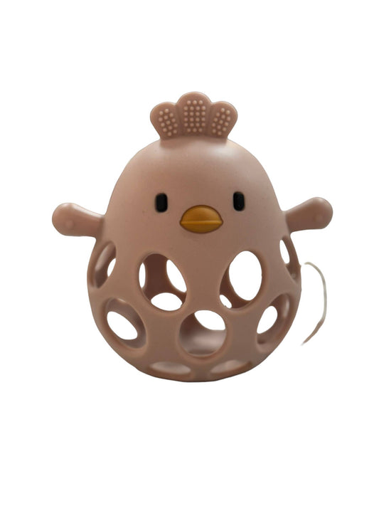 Rose Silicone Chicken Teether