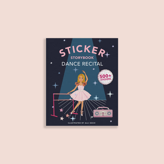 Dance Recital Sticker Book (500+ Reusable Stickers)