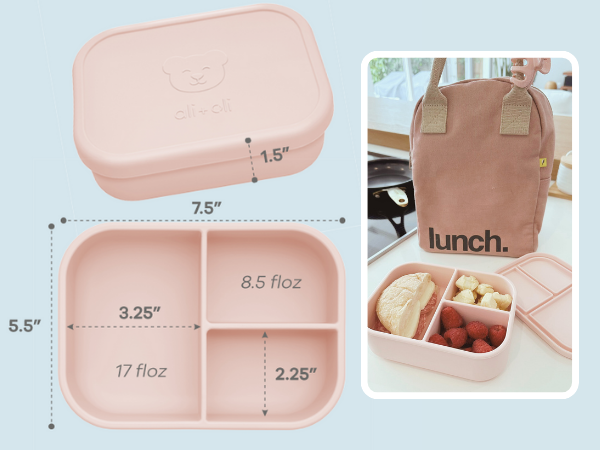 Silicone Bento Box (Mermaid) Back to School