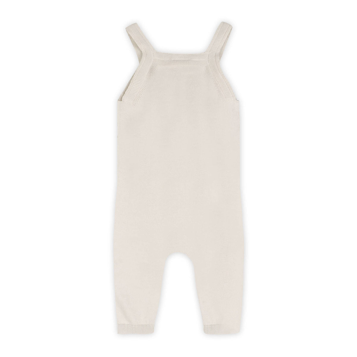 Bear Fair Isle Knit Baby Overall Set (Organic Cotton)