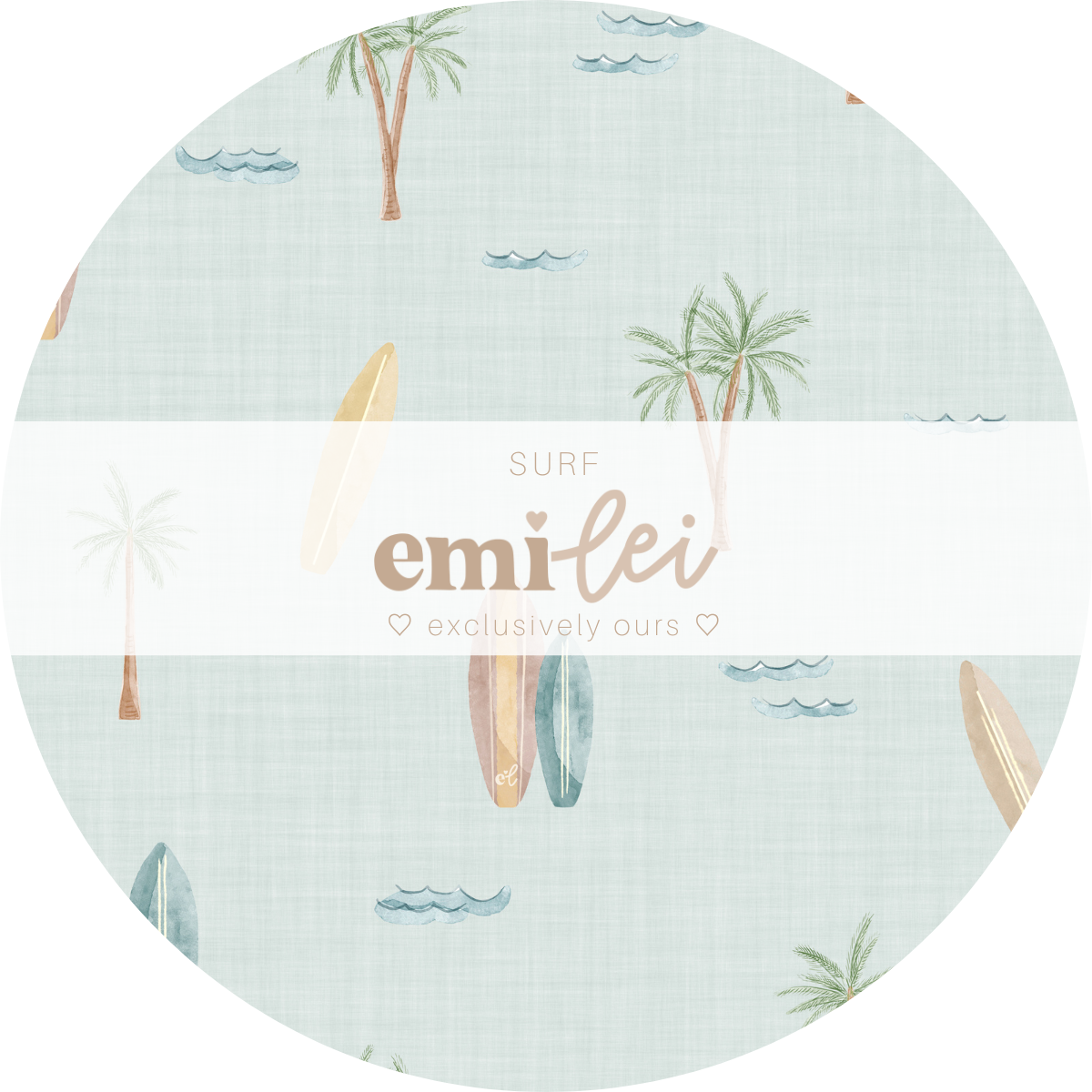 Bamboo Henley Shortie Surf