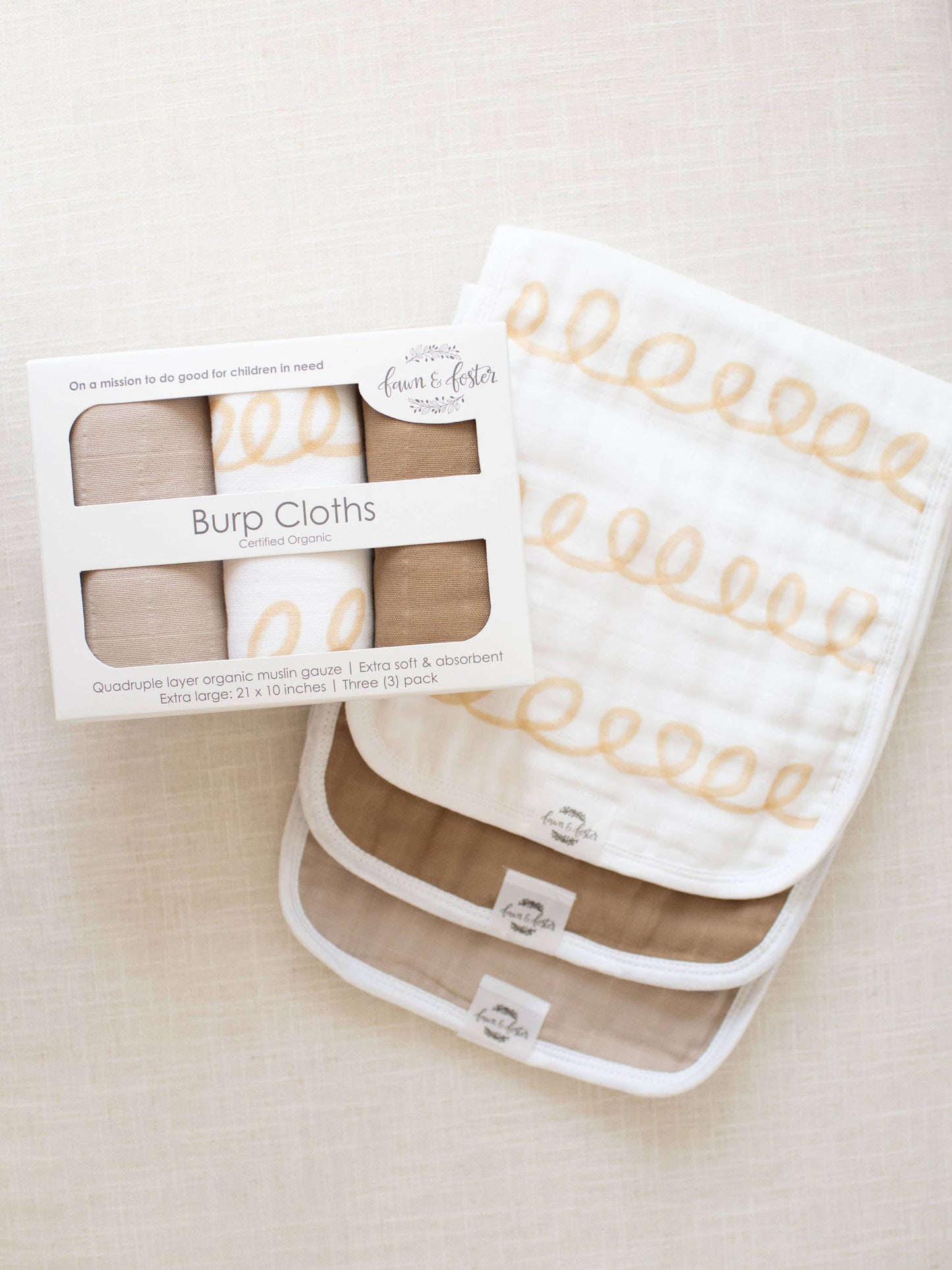 Organic Burp Cloths Haven