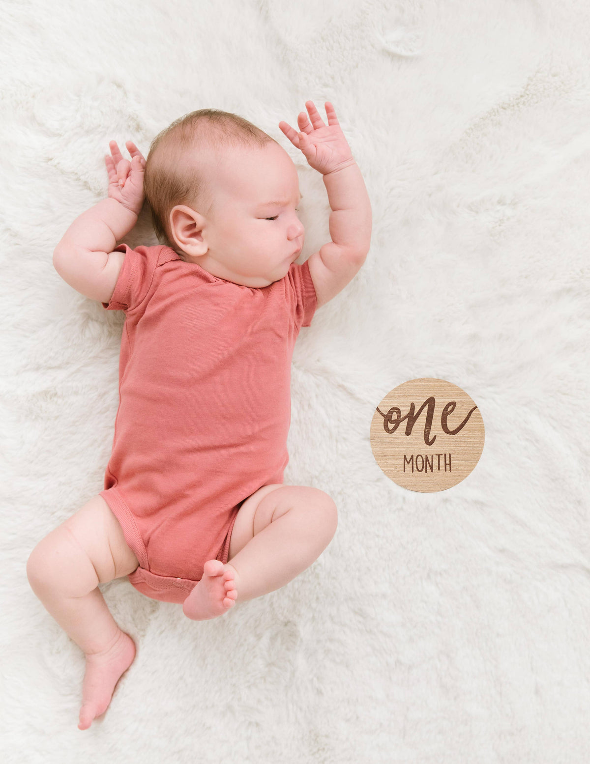 Baby Wooden Milestone Markers