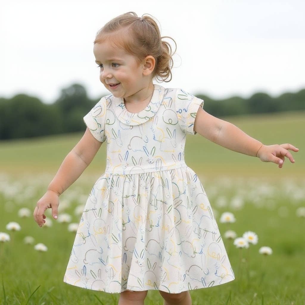 Bunnies Twirl Dress