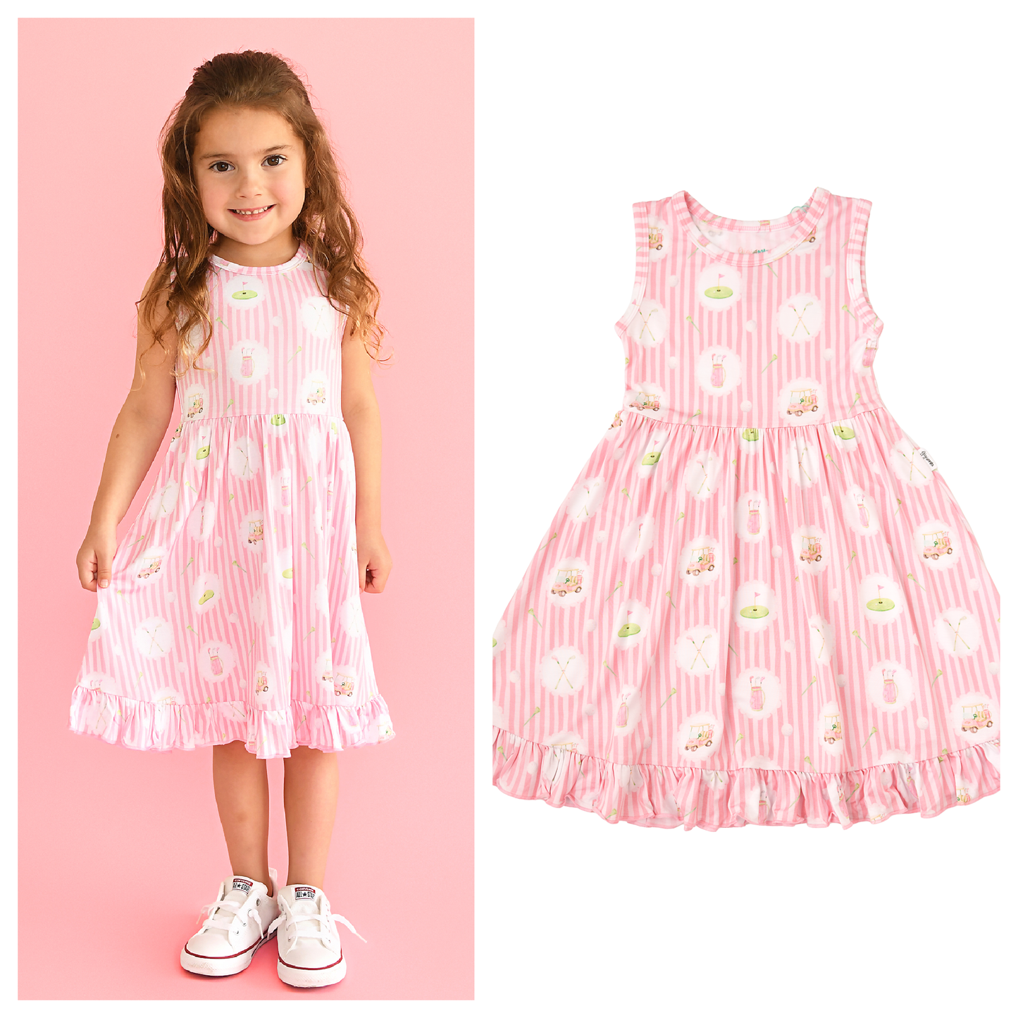 Piper Golf Tank Twirl Dress