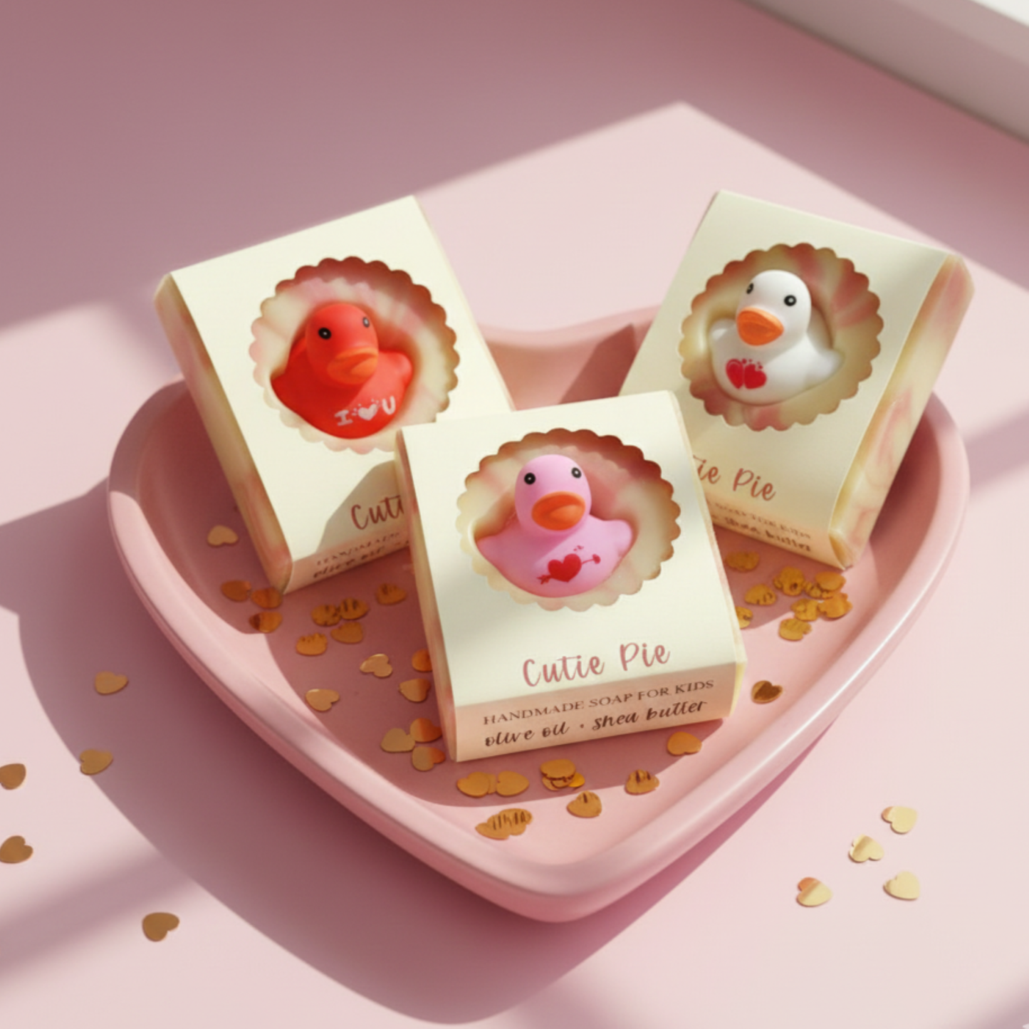 Cutie Pie Valentine's Day Handmade Soap Bar