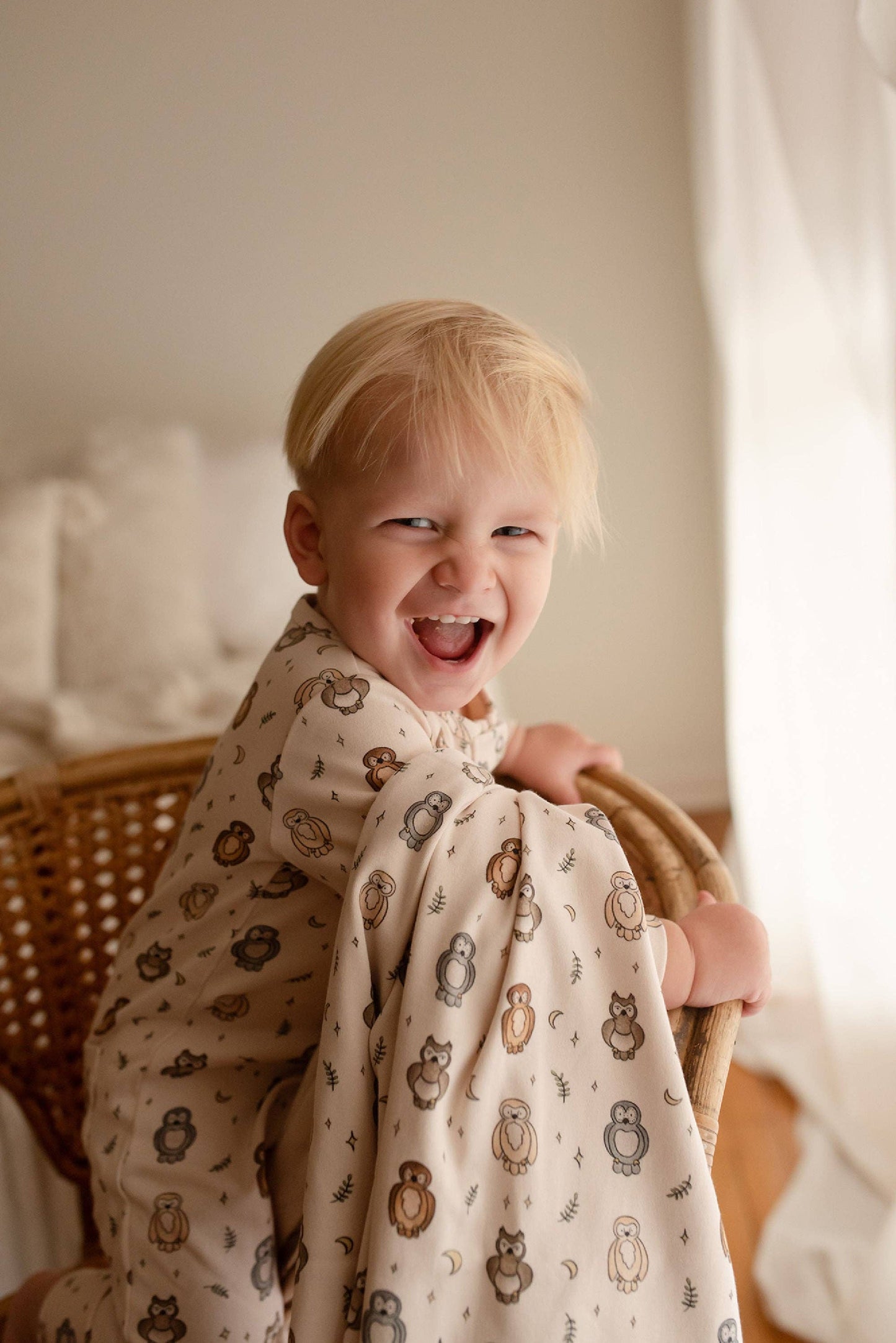 Organic Blanket in Owl Hoo?