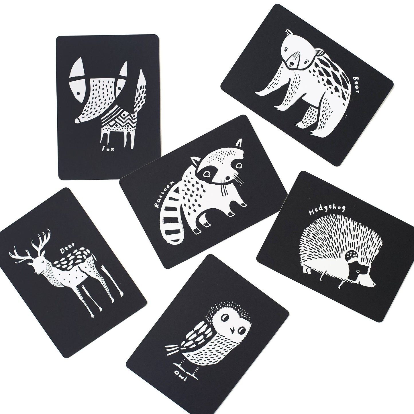Art Cards for Baby - Woodland Animals