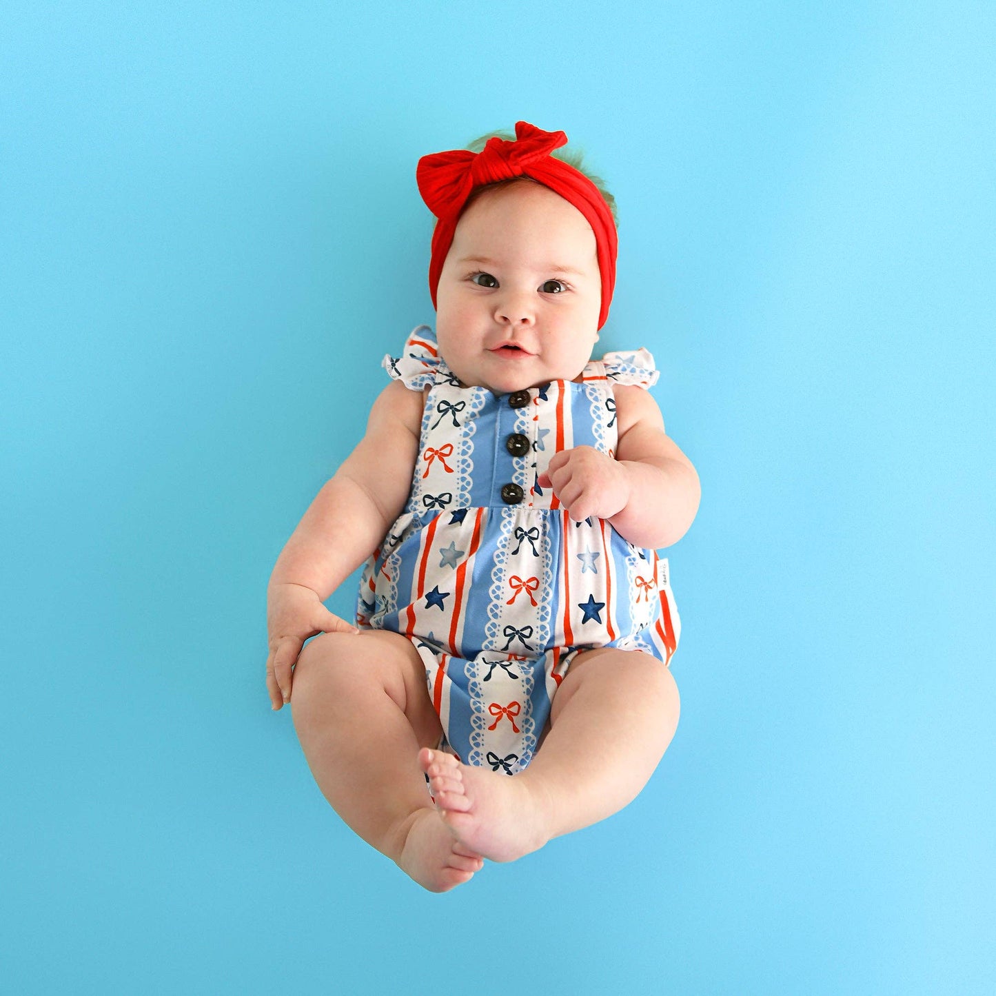 Jackie Button Bubble Romper