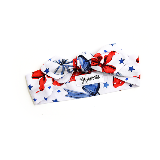 Eleanor Bow Topknot Headband