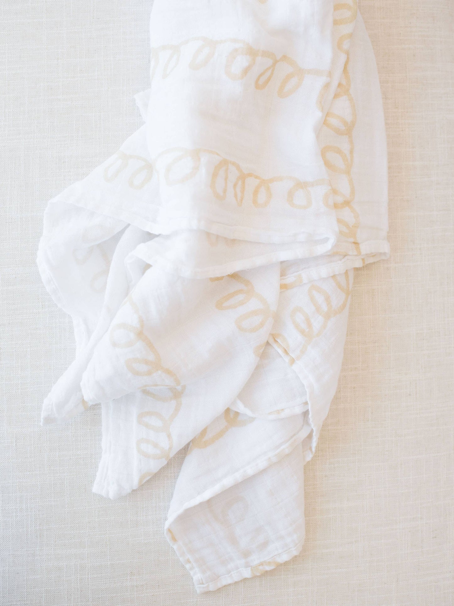 Organic Swaddle Receiving Blanket Haven