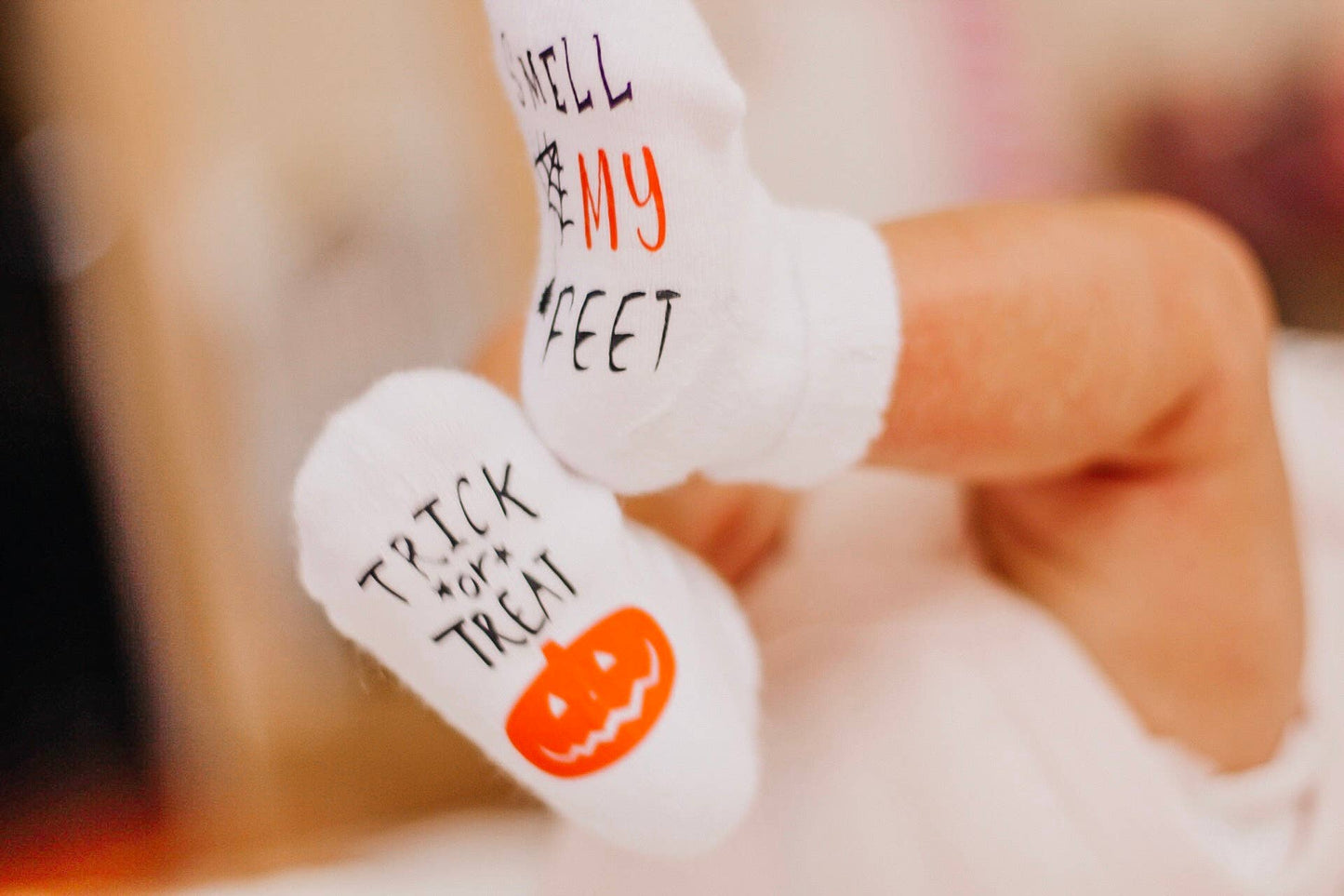 Trick or Treat Smell my Feet Socks