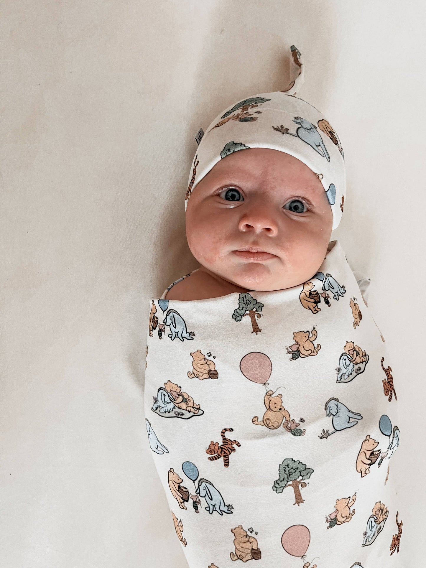 Winnie the Pooh | Bamboo Swaddle & Beanie Set