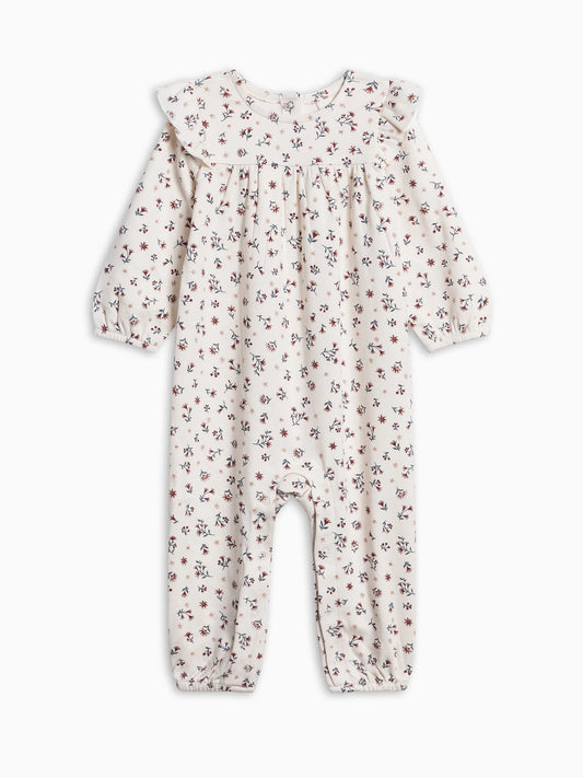 Jine Ruffle Sleeve Romper