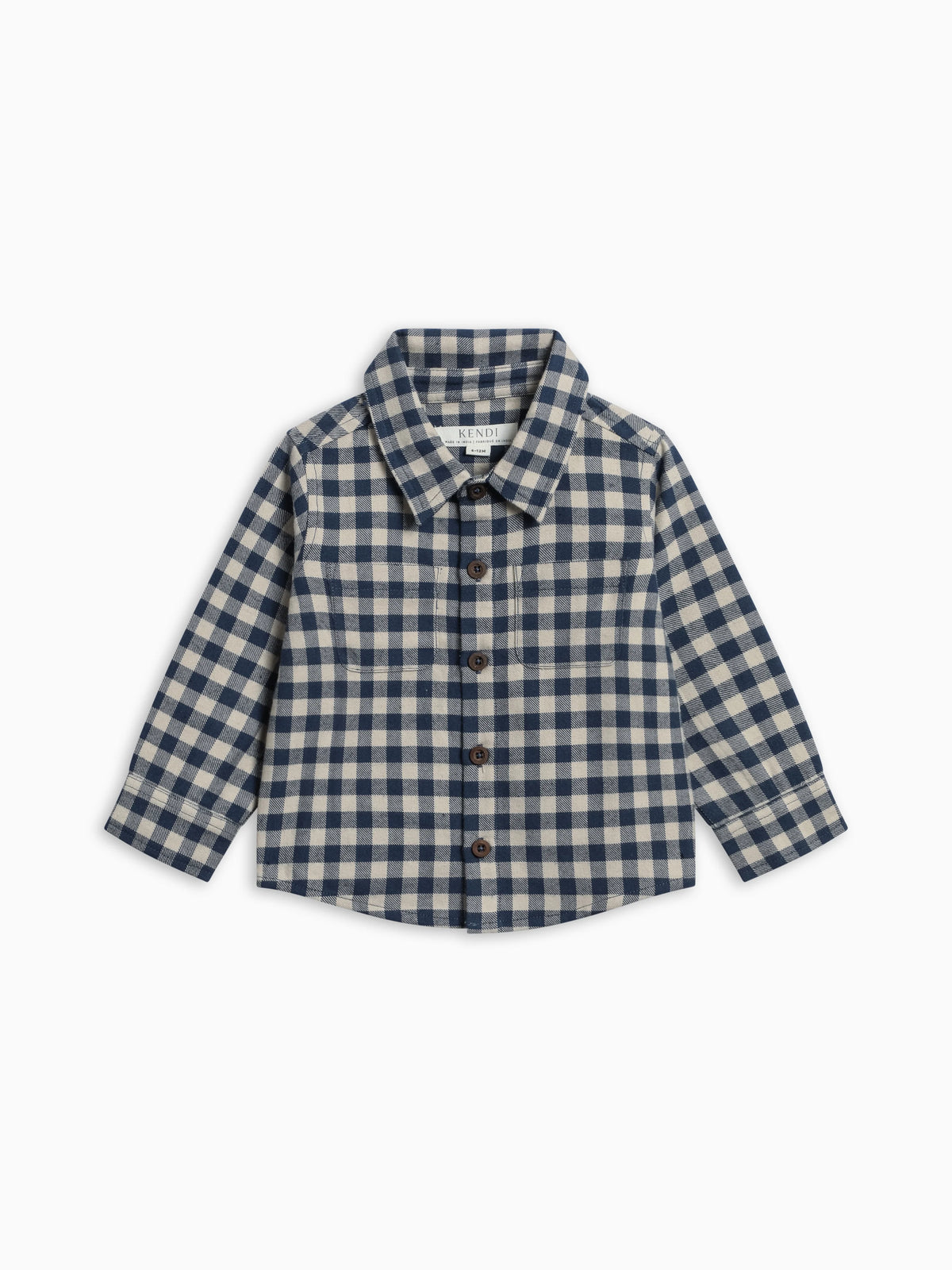 Hugo Flannel Long Sleeve Collared Button Down Shirt