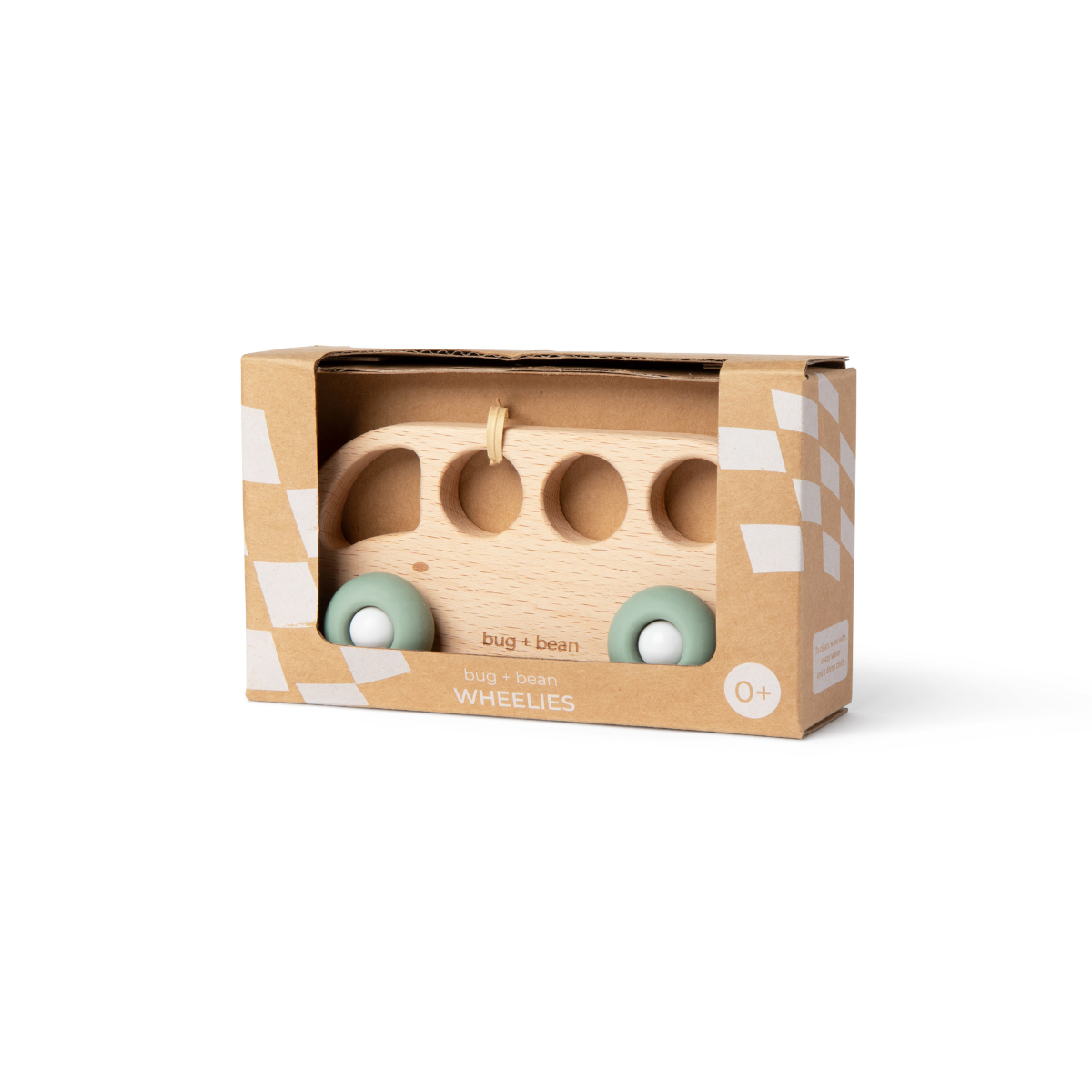 Wooden Toy Bus | Wheelies Collection