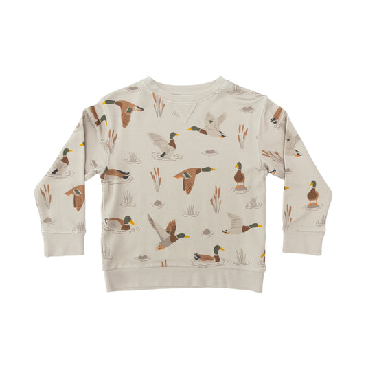 Mallards Bamboo French Terry  Pullover
