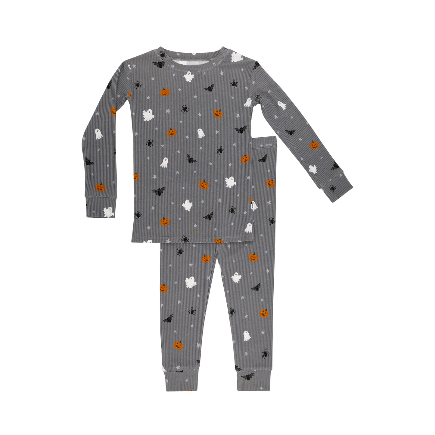 Halloween Boo Crew Small Ribbed Two-Piece Set