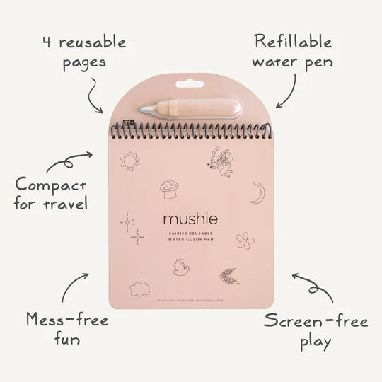 Fairies Reusable Water Color Pad