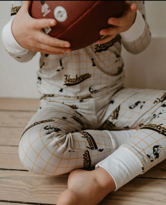 Vintage Iowa Two Piece Jammies Set