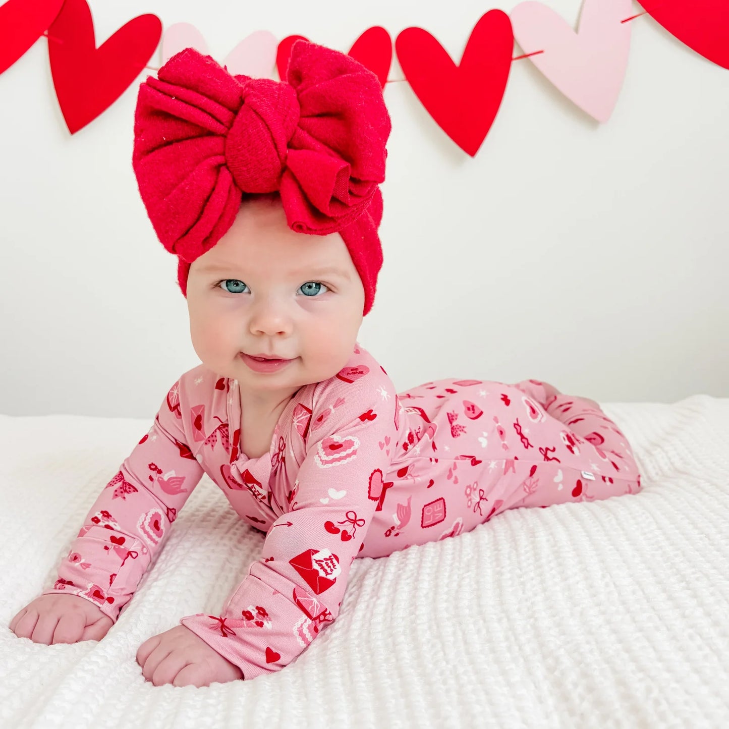 Dear Valentine Zip Romper