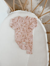 Blushing Blooms Cotton Growsuit