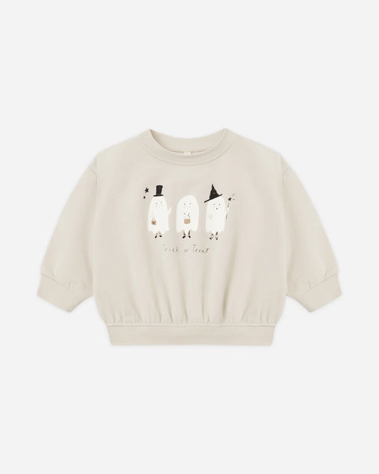 Relaxed Fleece Sweatshirt Trick Or Treat