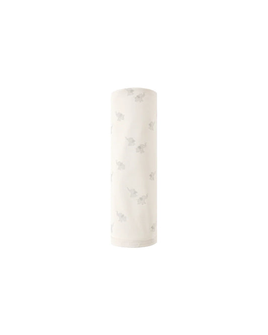 Elephants Bamboo Swaddle