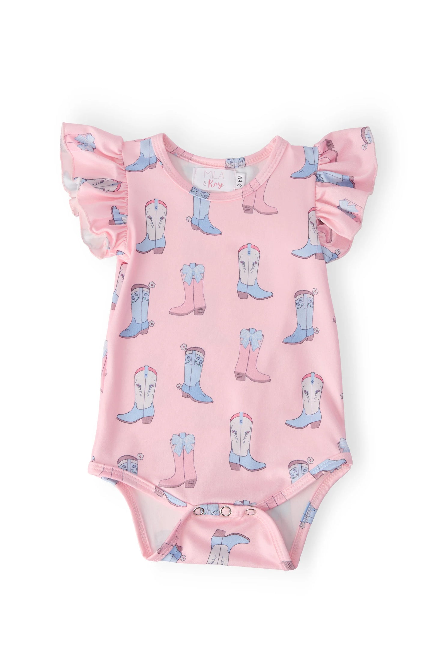 Ribbons & Rodeos Flutter Bodysuit