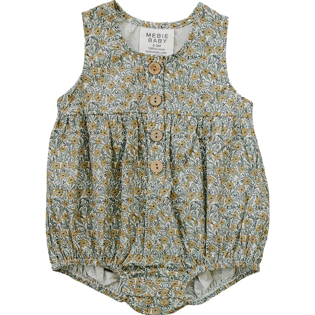 Golden Meadown Bubble Romper