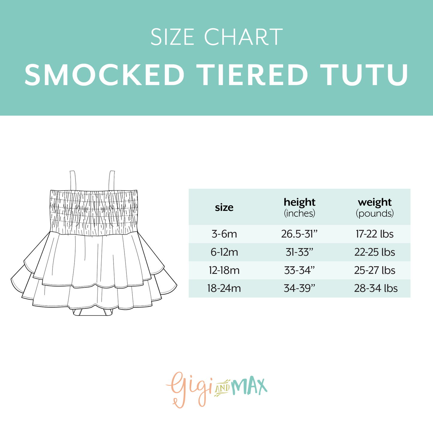 Sam Smocked Tiered Tutu