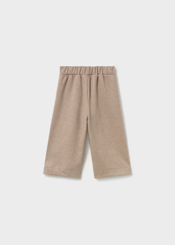 Tan Twill Knit Trousers