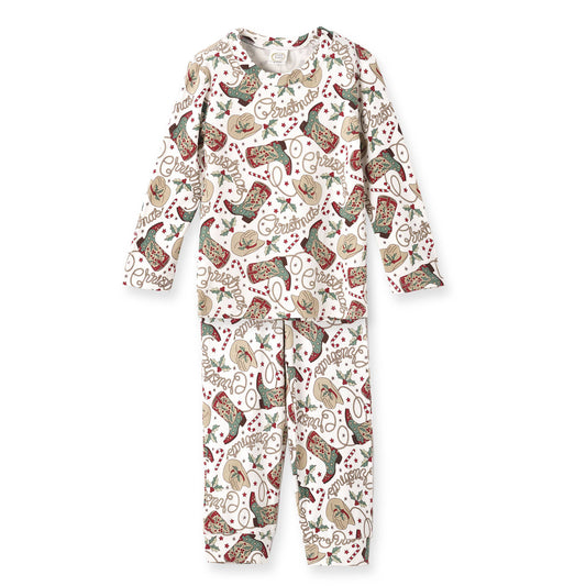 Western Christmas Pajamas Toddler