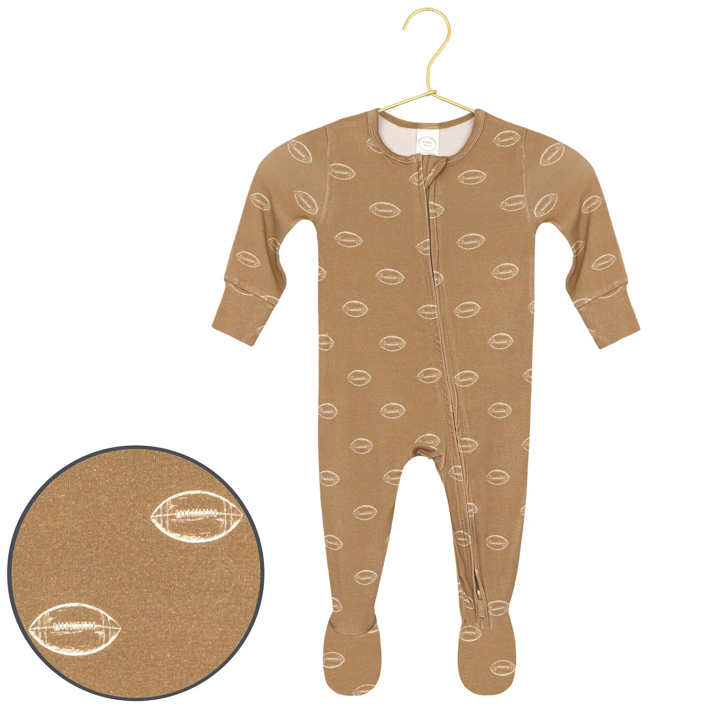 Brady Zipper Footie
