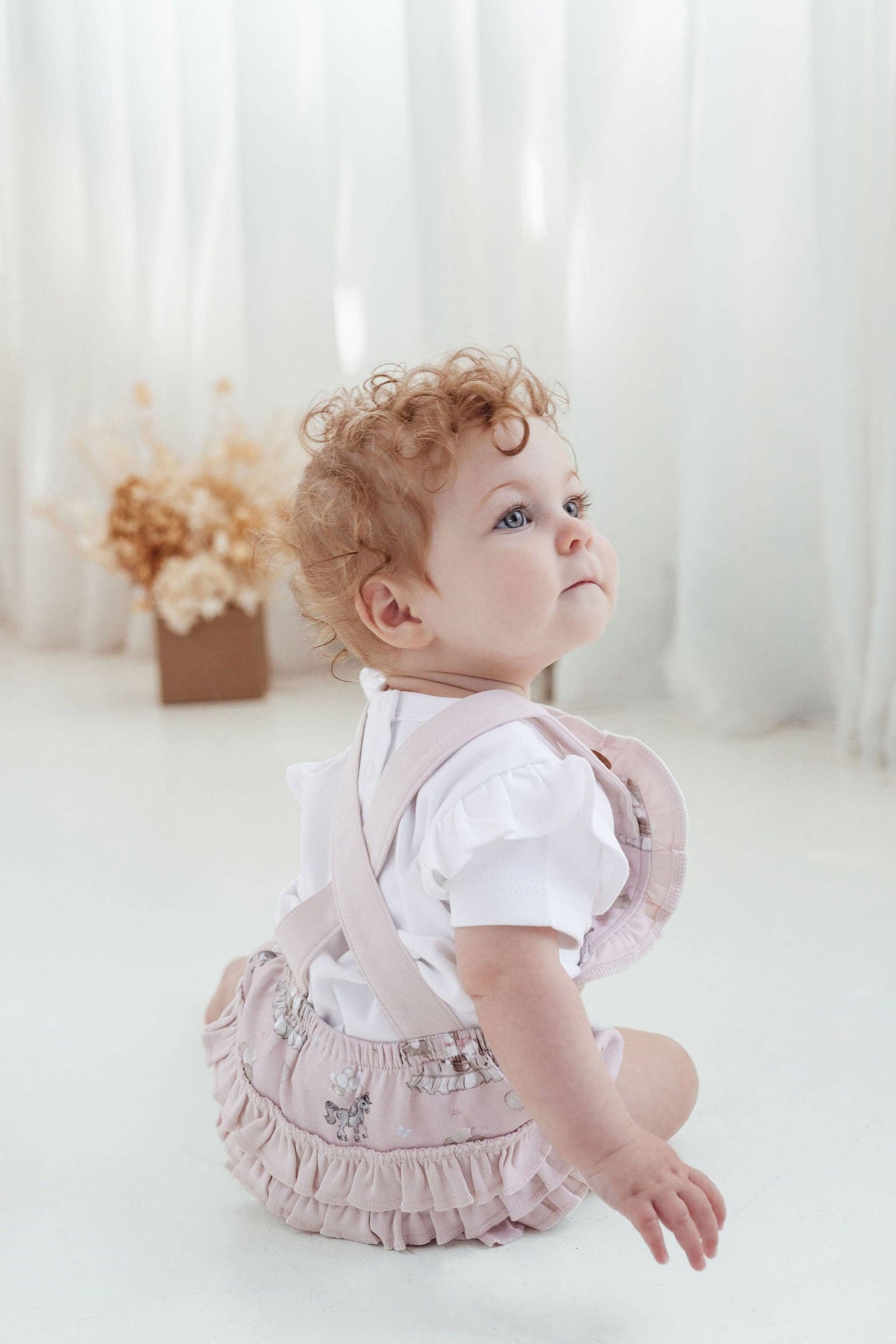 Carousel Ruffle Romper