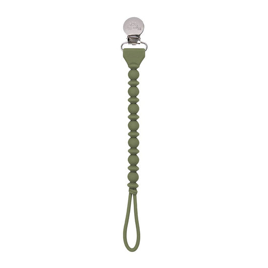Sweetie Strap™ Pacifier Clips: Camo Beaded