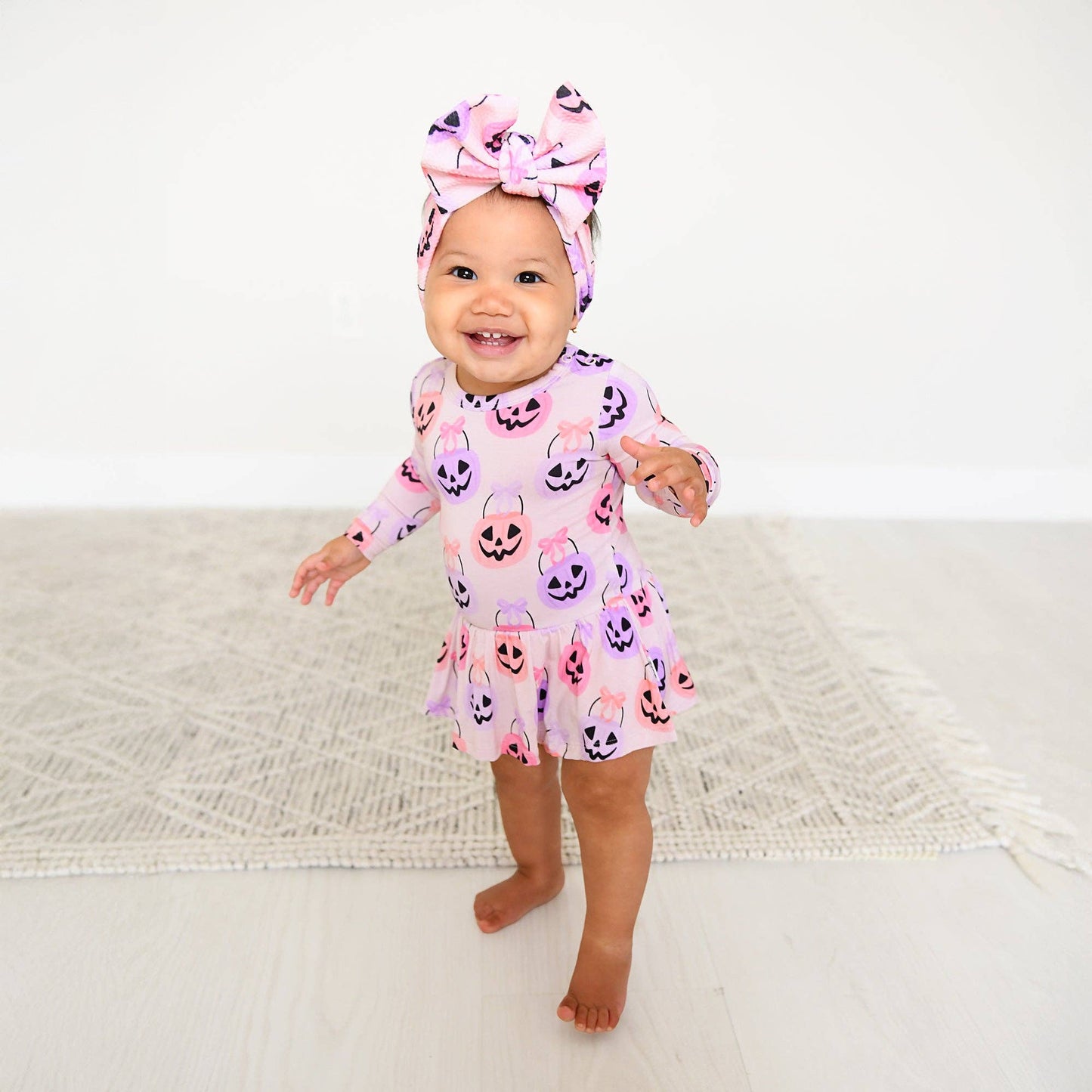 Emmy TUTU Halloween Pumpkins Baby Dress