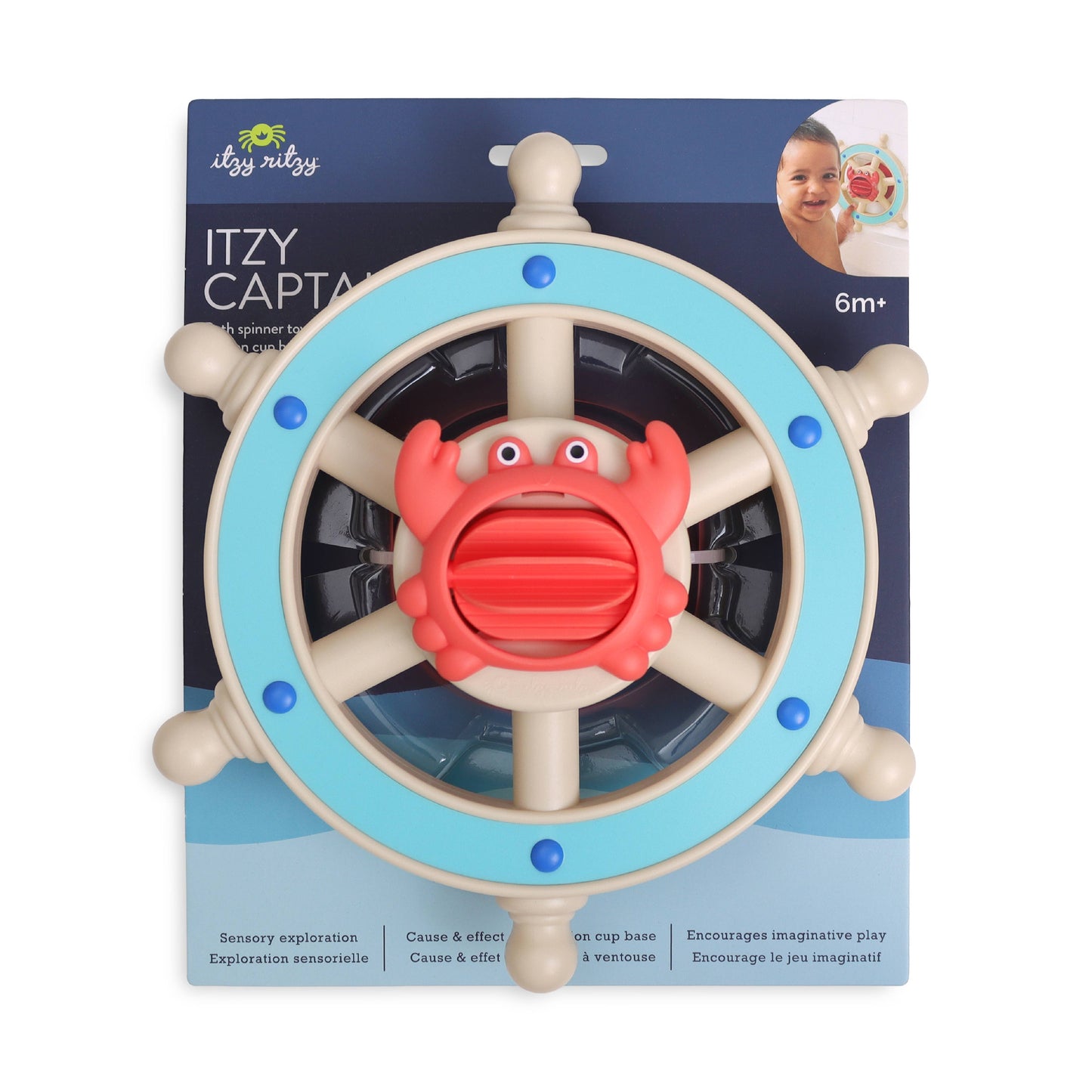 Itzy Captain™ Bath Spinner