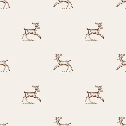 Dancing Deer Zipper Footie