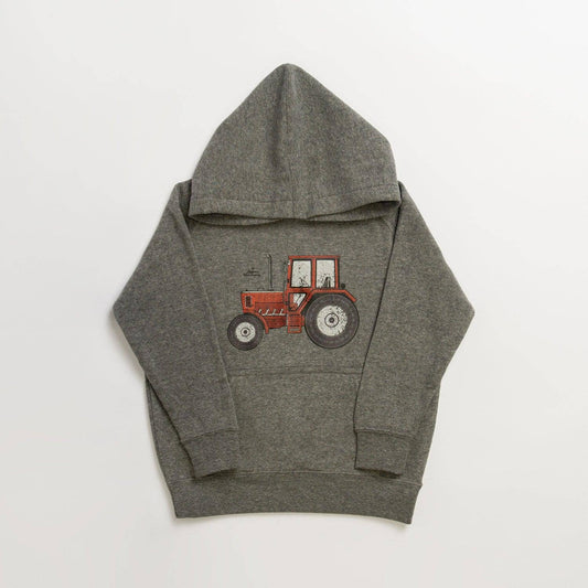 Western Red Tractor Graphic Hoodie