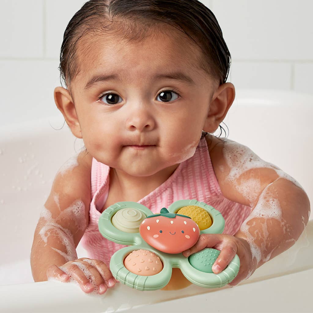 Itzy Pop & Whirl™ - Bath + Travel Toy (Strawberry)