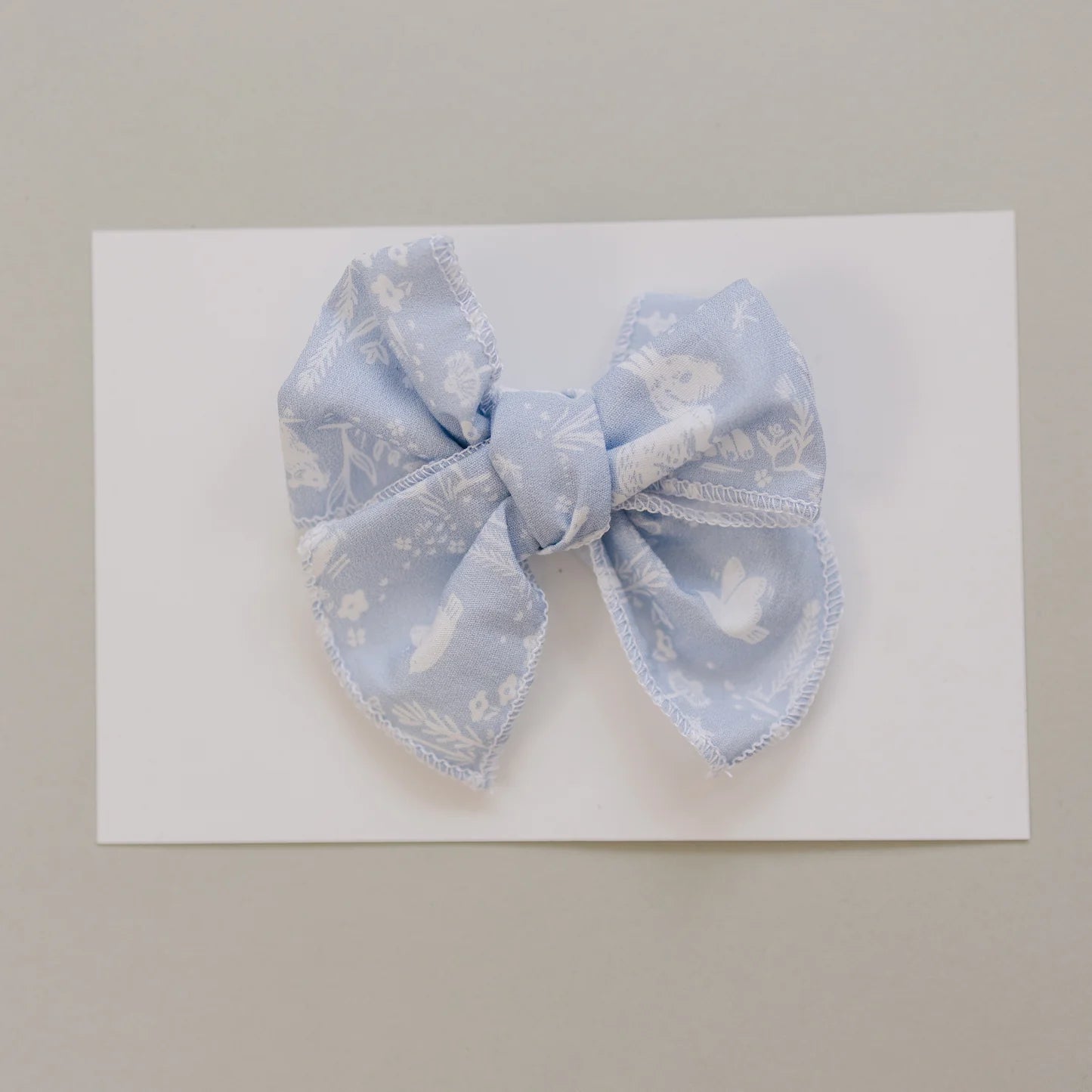 Blue Bunny Hair Clip