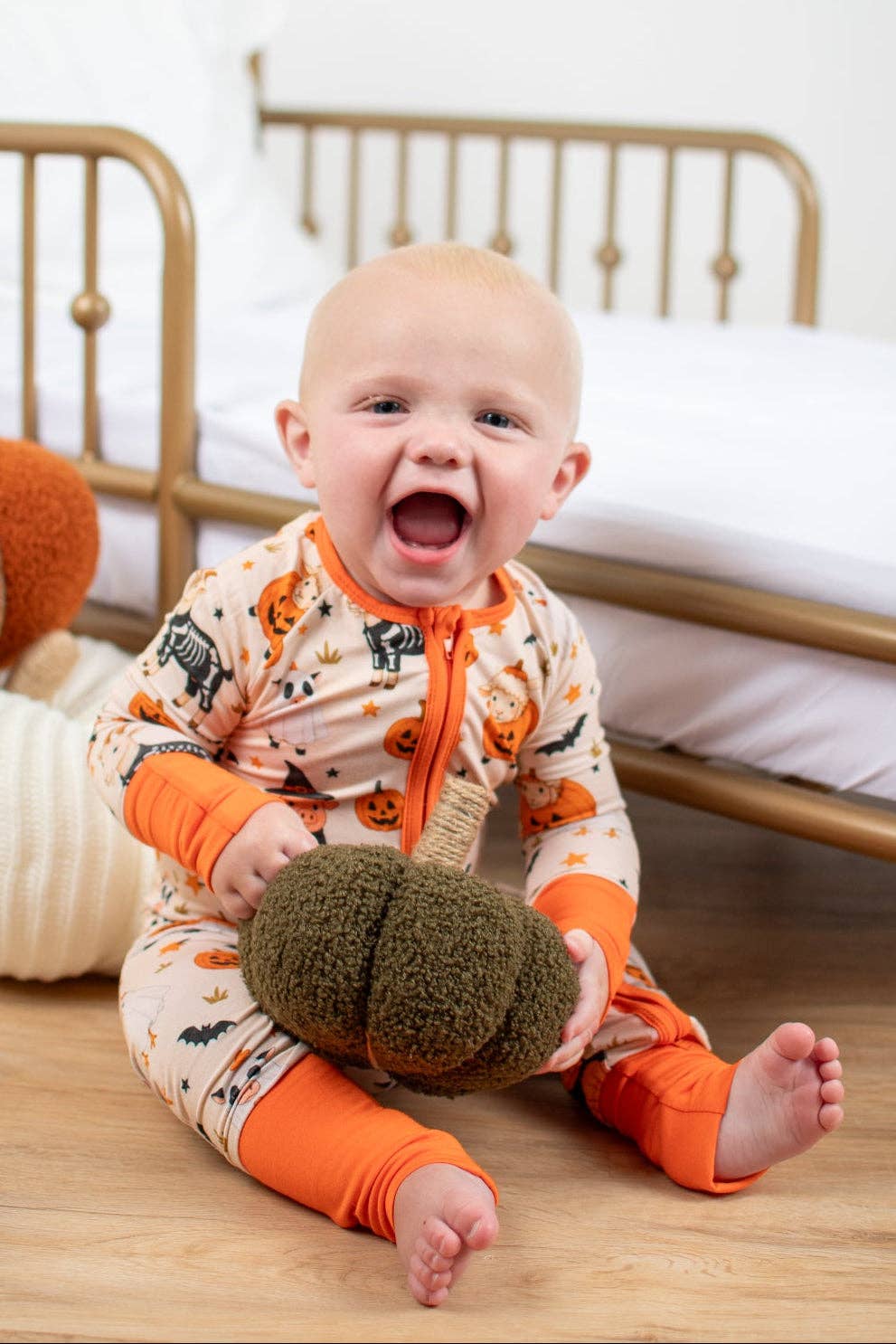 Halloween Farm Animals Bamboo Baby Zippy