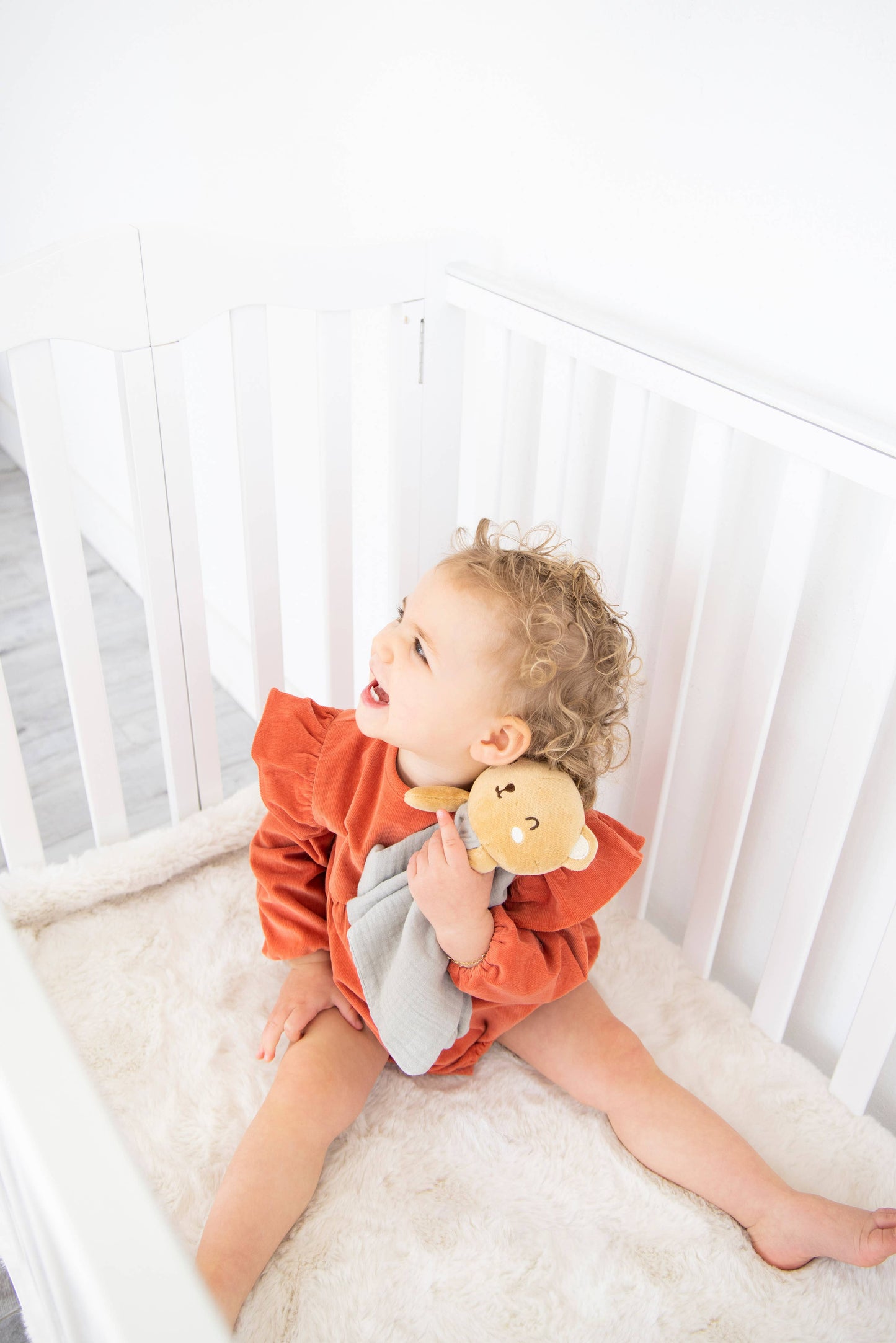 Bear Baby Lovey Snuggle Blanket