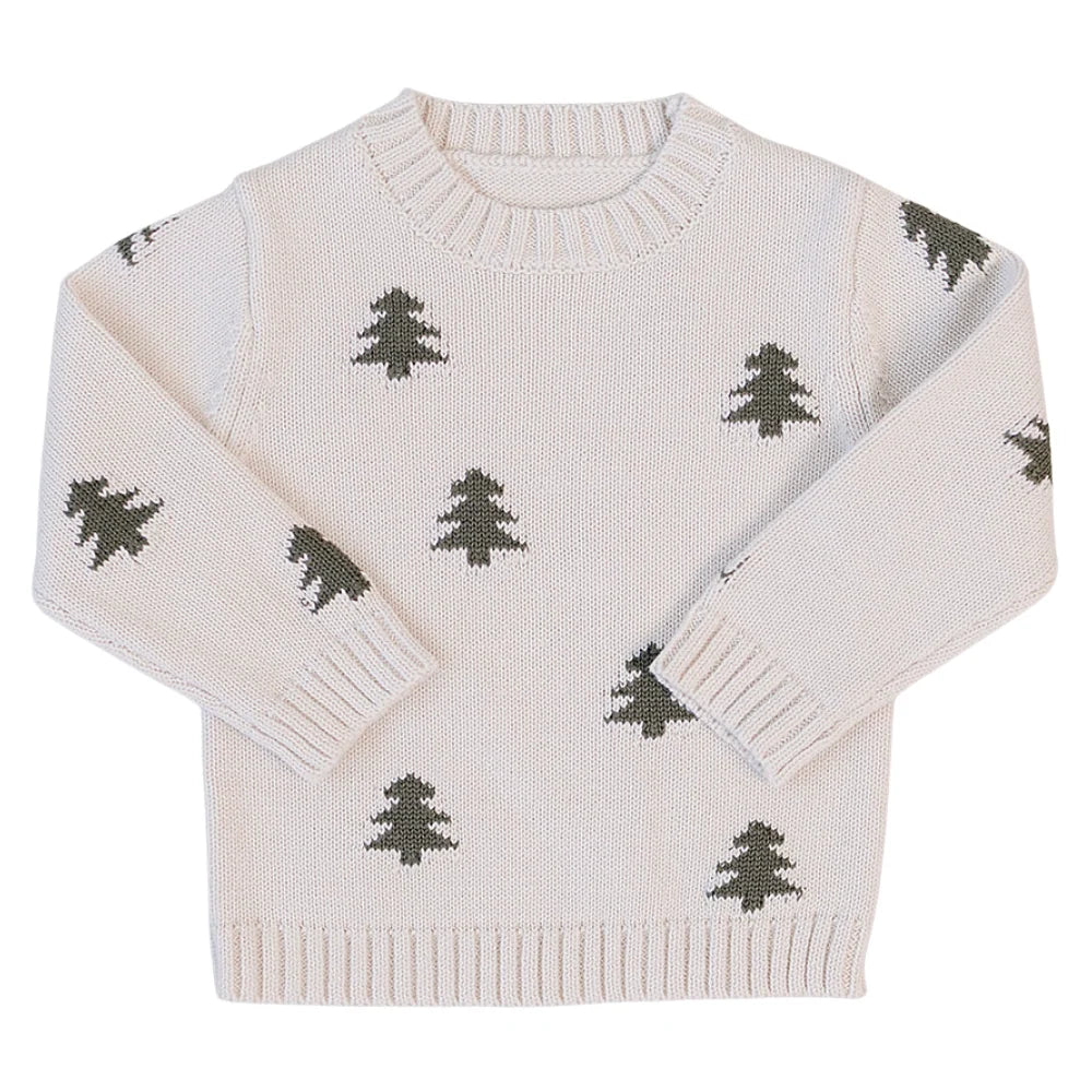 Pine Knit Tree Sweater