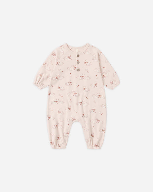 Relaxed Jumpsuit Swans