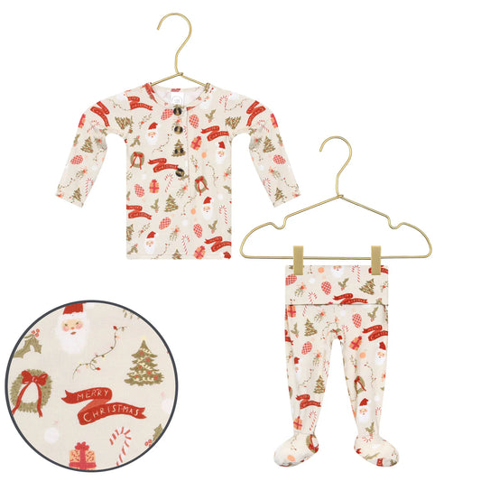 Mistletoe Tops + Bottoms