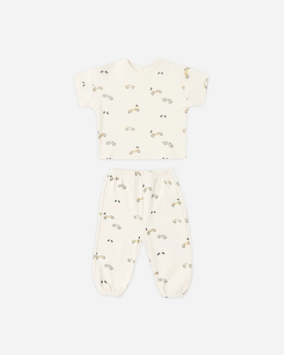 Jersey Tee + Pant Set Race Car